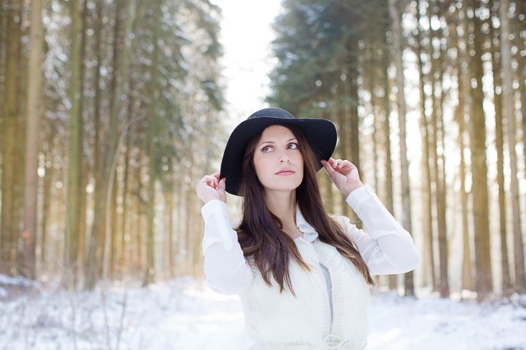 Winter Fotoshooting in Heideheim