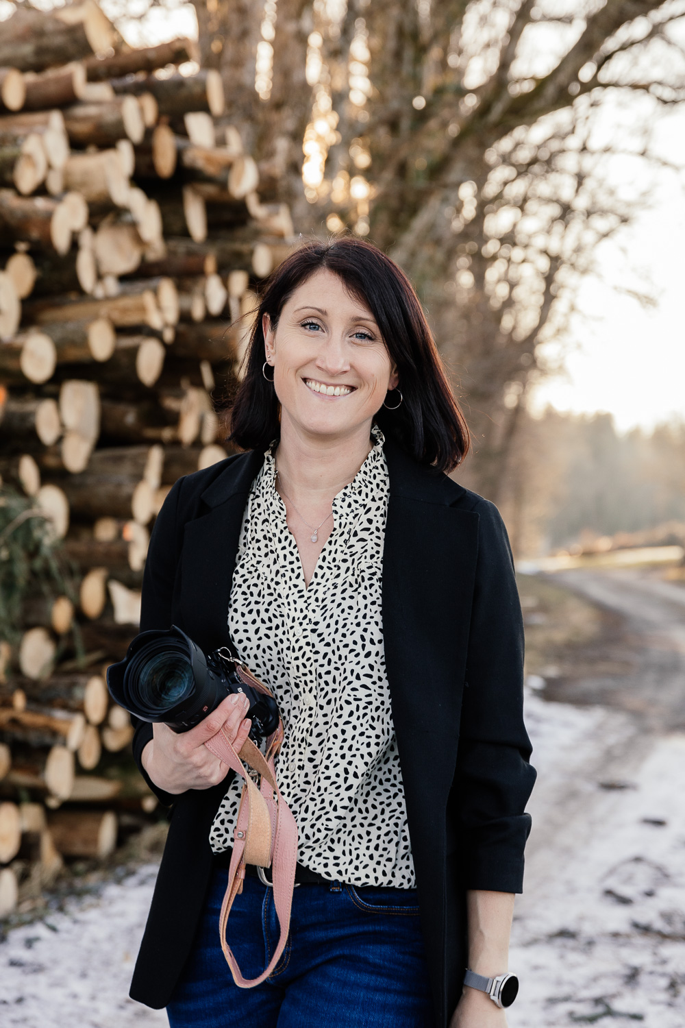 Fotografin Anna Mardo am Tegernsee