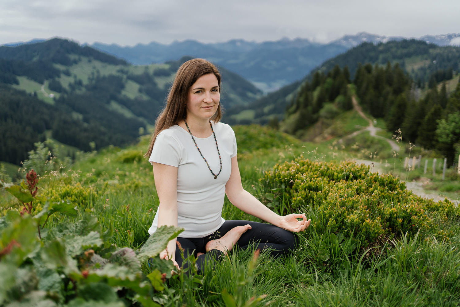 Fotoshooting Yoga in der Natur